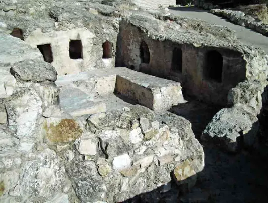 Погребальные пещеры на горе Скопус